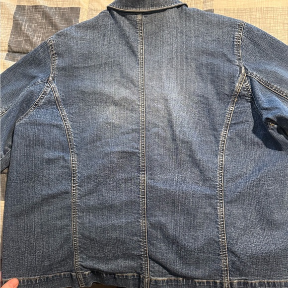 Susan Bristol Dark Blue Denim Jacket - Picture 3 of 3